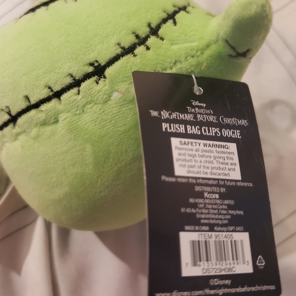 NWT Plush oogie Boogie Clip On Accessory - Picture 7 of 10